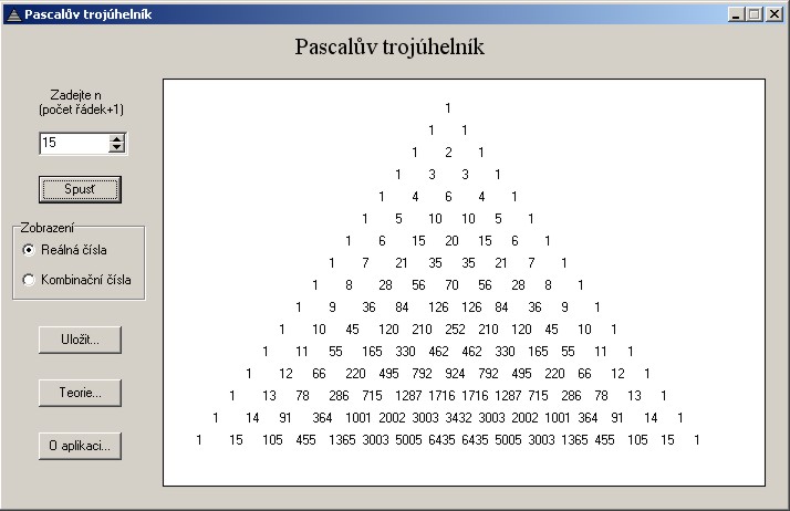 Pascalův trojúhelník